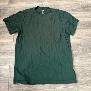American Giant Men’s 100% Cotton Green Short Sleeve Tee
